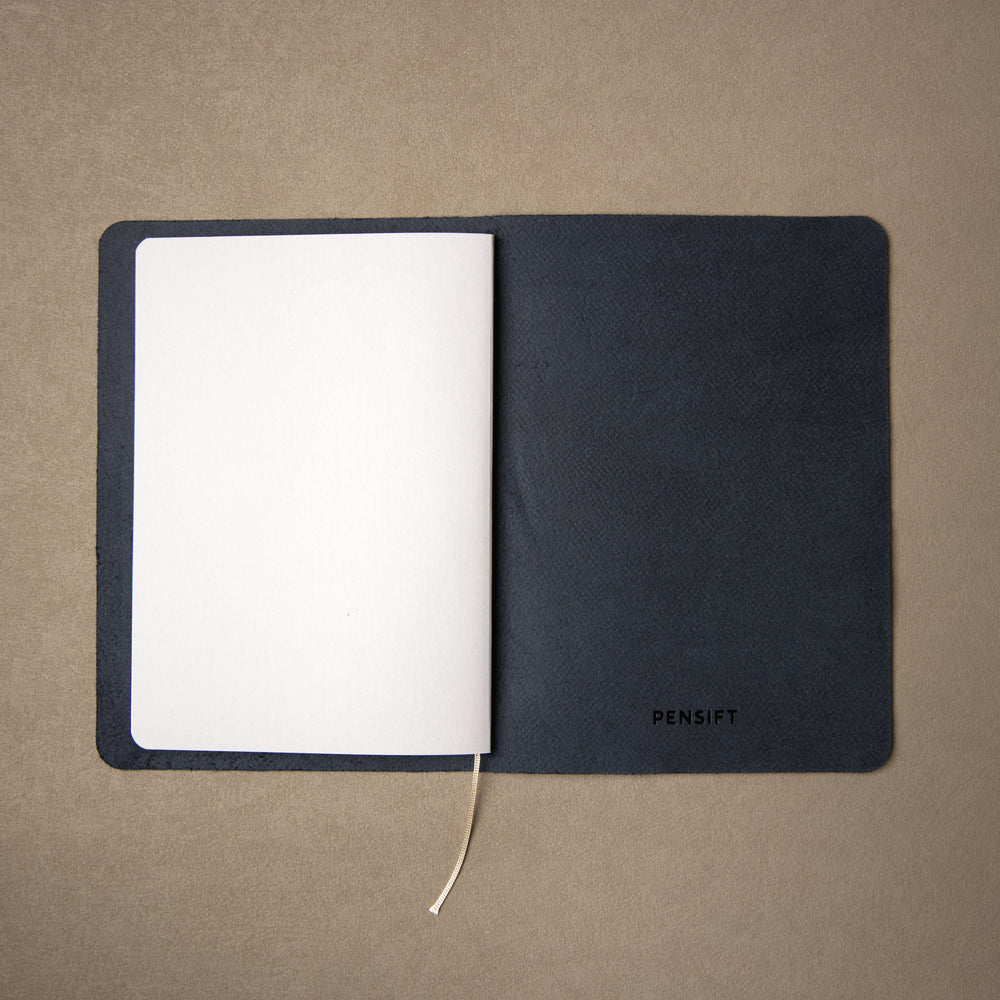 Pensift Notebook with leather cover